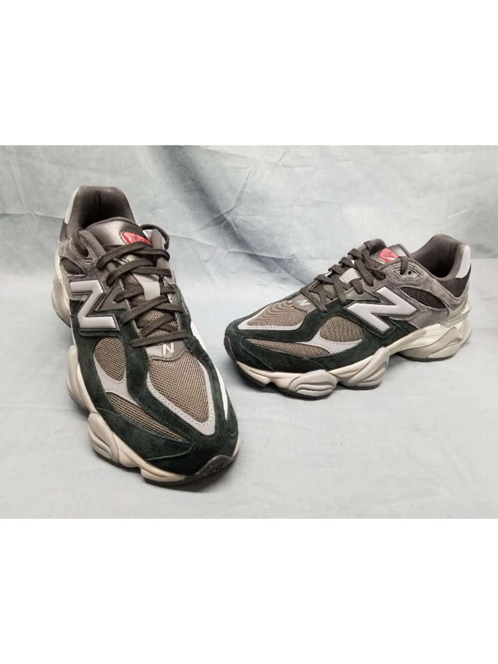 New Balance 9060 Black Castlerock Grey Sneakers Women's Size 5.5 NEW NO BOX!